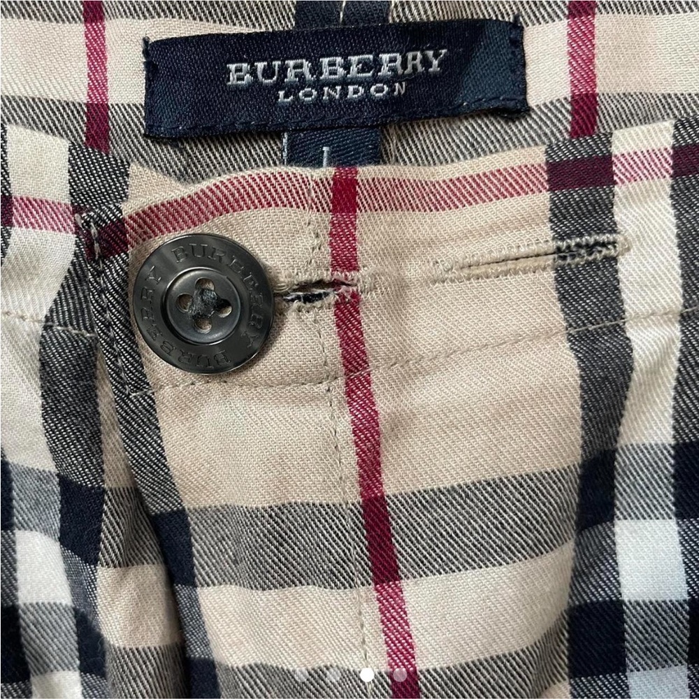 Burberry London Nova Check Pyjamas Lounge Wear Matching Set Vintage Y2K - Picture 3 of 4